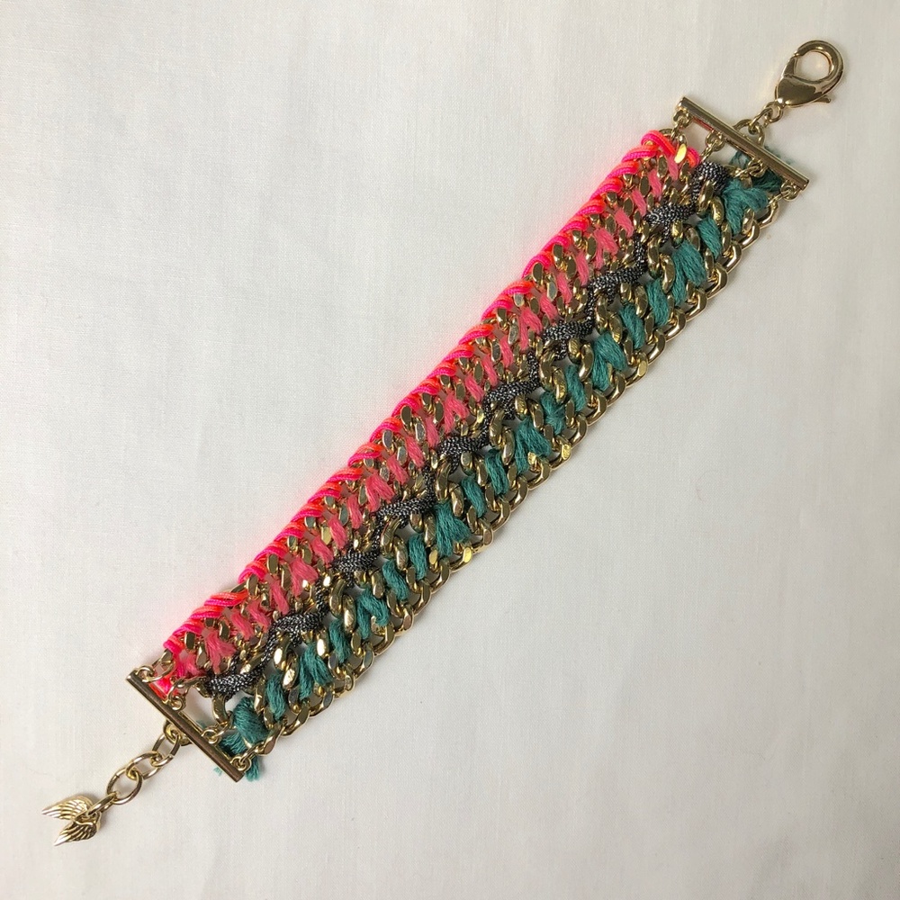 🎁 Victoria's Secret 2015 Limited Edition Woven Chain Bracelet
